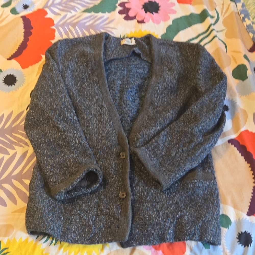 Missoni Blue and Gray Knit Sweater